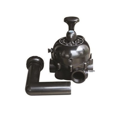  Кран шестиходовой 2'' с боковым подключением Aquaviva MPV04 (88280812B) 