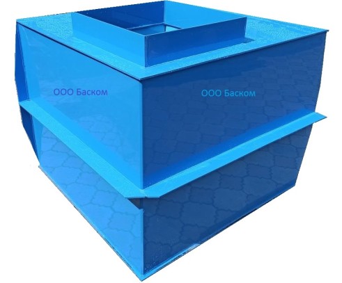 Приямок для оборудования бассейна 2х1,5х1,6м пластиковый Приямок для оборудования бассейна 2х1,5х1,6м пластиковый