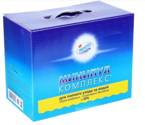 Минипул КОМПЛЕКС 5,5кг набор химии для бассейна