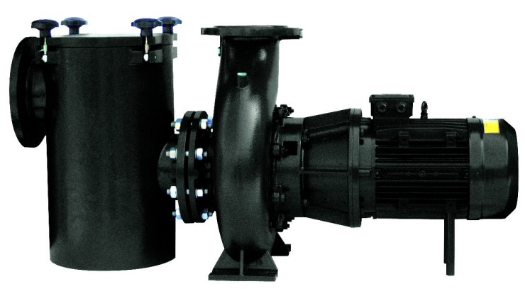  Насос Hayward HCP72753E7 (380V, пф, 44m3/h*18m, 7,5HP, IE3) кор. чугун\крыл. бронза, фл. 80\50 