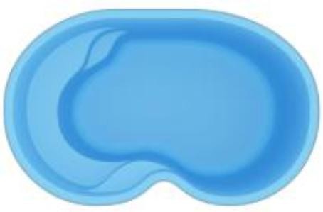 Бассейн  4х2,5х1,3м. Барселонет композитный