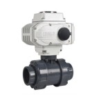  Кран шаровый с электроприводом Aquaviva d50 мм AC24В 