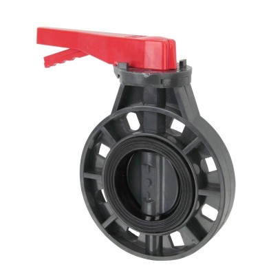 Кран ПВХ мотылек без фланца ERA диаметр 110 мм, уцененный