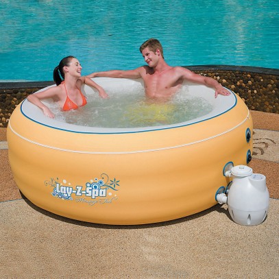 Гидромассажный бассейн Bestway Lay-Z-Spa 54102 желтый (206х71) Гидромассажный бассейн Bestway Lay-Z-Spa 54102 желтый (206х71)