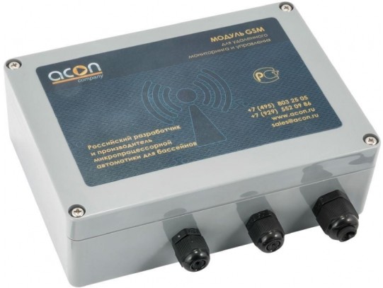 GSM модуль для удаленного управления бассейном