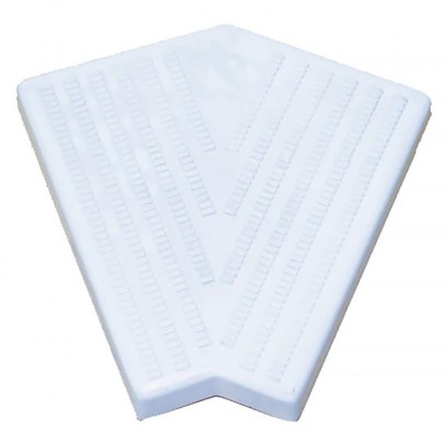 Угол 45гр. для переливной решетки Kripsol RS 201.С (200мм Н34) Угол 45гр. для переливной решетки Kripsol RS 201.С (200мм Н34)