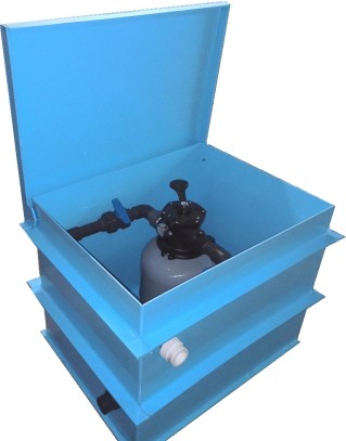 Комплект оборудования для бассейна до 20 м.куб. в приямке, без подогрева