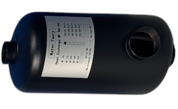 Теплообменник (28 kw) (вертик) МF80 AISI-304 (цвет корп.черн.)