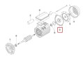 Крышка мотора NK / OK / CK / KSE / EP / KNG RMOT0002.01R MEC 63