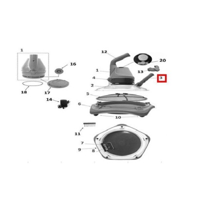  Набор адаптеров Kokido для пылесоса TESLA 80 