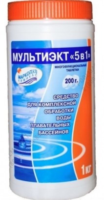 МУЛЬТИЭКТ 5 в 1; 1кг - комплексная обработка таблетки по 200г