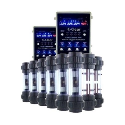 Бесхлорная система дезинфекции воды E-CLEAR MK7/CF1-500