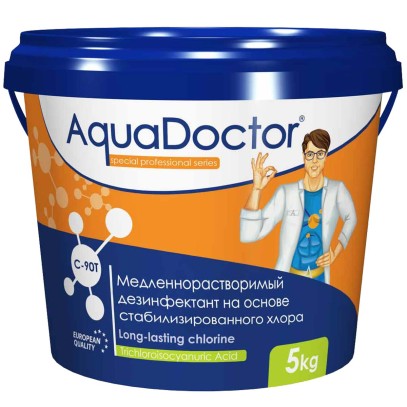 AquaDoctor C-90T 5 кг. Химия для бассейна AquaDoctor C-90T 5 кг. Химия для бассейна