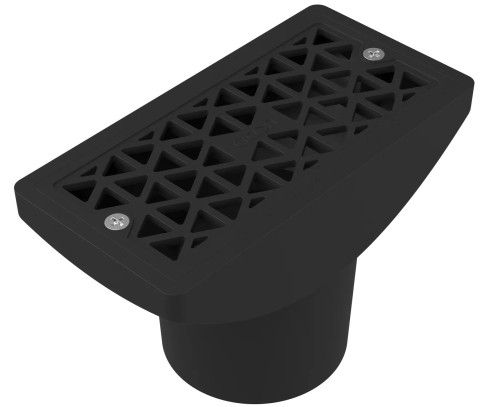 Форсунка всасывающая ACON для перелива. Черная