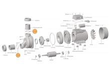 Прокладка-кольцо муфты d50 насоса HFC 02/HSPA (51х3,5) Happy Pump
