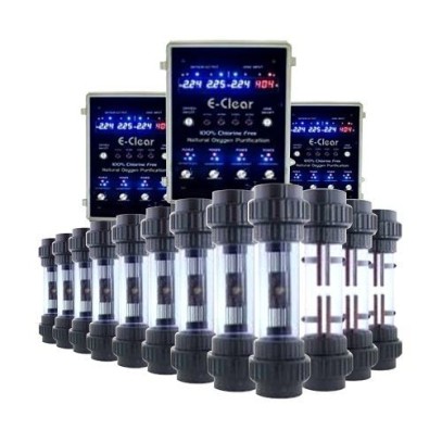 Бесхлорная система дезинфекции воды E-CLEAR MK7/CF1-750