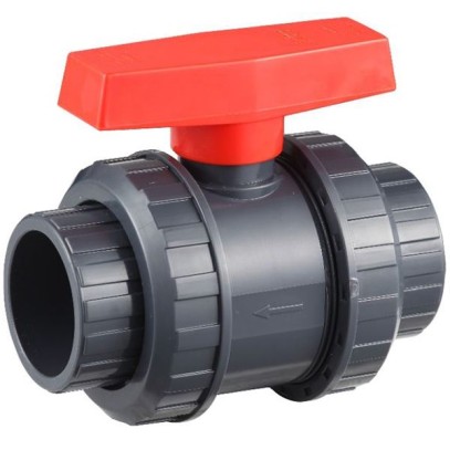 Кран шаровый ПВХ ERA компактный, d20 Кран шаровый ПВХ ERA компактный, d20