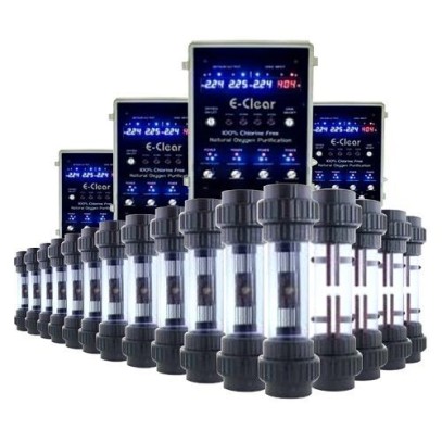 Бесхлорная система дезинфекции воды E-CLEAR MK7/CF1-1000