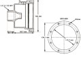 Форсунка гидромассажная Hayward TURBO-JET SP1450TVE под лайнер (50 мм)