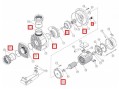 Резиновые прокладки Hayward KAN RPUM3116.09R (полный комплект) \RBH0017.01R
