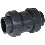 Обратный клапан пружинный ПВХ Praher S4, d32 мм Обратный клапан пружинный ПВХ Praher S4, d32 мм