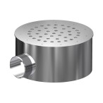 Слив донный Aquaviva DN200M1 AISI 304 круглый, под бетон