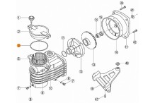 Прокладка-кольцо крышки префильтра насоса OK Kripsol ROK 030.A/RBH0011.01R/RPUM0003.01R