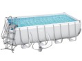 Каркасный бассейн Bestway 56670 (488х244х122 см) с картриджным фильтром, лестницей и тентом Каркасный бассейн Bestway 56670 (488х244х122 см) с картриджным фильтром, лестницей и тентом