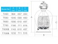  Фильтр Aquaviva T500 Volumetric (10 м3/ч, D508) 