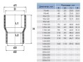 Втулка редукционная ПВХ 250x160 мм