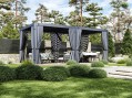  Пергола биоклиматическая Aquaviva Интро Отдельностоящая- 6X3 (Антрацит) 