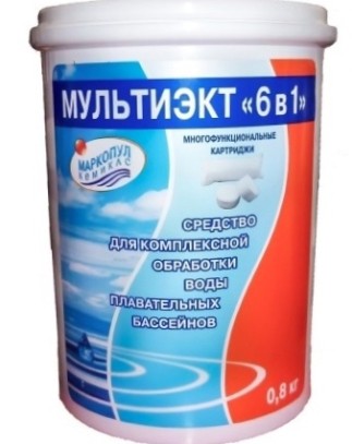 МУЛЬТИЭКТ 6 в 1; 0,8кг - комплексная обработка, картриджи МУЛЬТИЭКТ 6 в 1; 0,8кг - комплексная обработка, картриджи