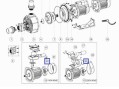 Крыльчатка вентилятора насоса Aquaviva SC/SR/SB 10-15 01031007