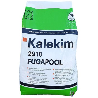 Влагостойкая затирка для швов Kalekim Fugapool 2910 (5 кг) Бассейн голубой 