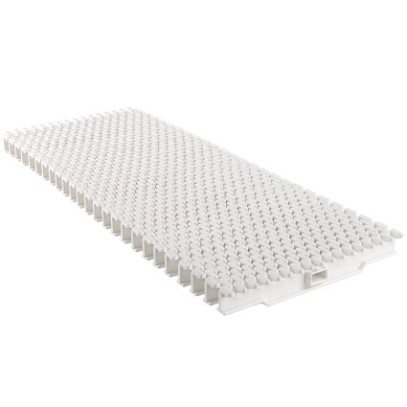 Переливная решетка Aquaviva TG-01 Grift Claw с центральным соединением 195x25 мм (белая)  