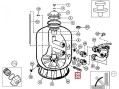 Сепаратор для фильтров Hayward S310, резьба (комплект 10 штук)