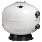  Фильтр AquaViva MS1800 (127 м³/ч, 1800 мм, 4140 кг, 110 мм, 2,5Бар, 1 м засыпка) + люк д/выгрузки и смотровое стекло 