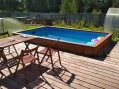 Бассейн для дачи уличный (4х2,5х1,5м)