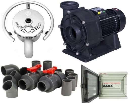 Противоток из нержавеющей стали АТ 60 м.куб./ч (комплект) пьезокнопка