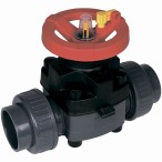  Мембранный вентиль Praher T4 с муфтовым окончанием, d20 мм 